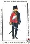 Nadasdy Hussars' man 1743