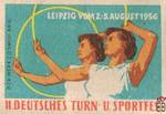 II.Deutsches Turn-U. Sportfest Leipzig 2-5 august 1956