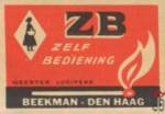 Beekman-Den Haag ZB Zelf Bediening Weerter Lucifers