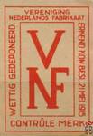 V NF Vereniging nederlands fabrikaat erkend kon.besl. 21 mei 1915 cont