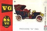 Packard "N" 1905 average 30 foreign matches VG service