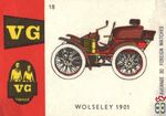 Wolseley 1901 average 30 foreign matches VG service
