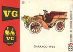 Darraco 1902 average 30 foreign matches VG service
