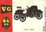 Opel 1898 average 30 foreign matches VG service