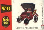 Lohner-Porsche 1900 average 30 foreign matches VG service