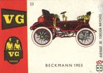 Beckmann 1903 average 30 foreign matches VG service