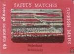 Nederland Bollenveld Foreign Made safety matches Average contents 40