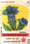 Gentiaan Lentebloemen Bloemenhof lucifers van Uw kroon-winkelier Ned.