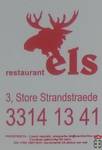 restaurant ELS 3, Store Strandstraede 3314 13 41 Prosperita - Chech pe