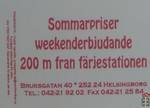 Sommarpriser weekenderbjudande 200 m fran farjestationen Bruksgatan 40