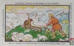 Saint Cuthman halts at steyning circa 835 Legends, kings & windmills o