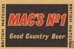 Mac's №1 Good Country Beer British matches