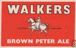 Walkers registered trade mark brown peter ale