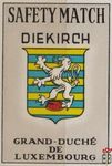 Diekirch Grand-duche de Luxembourg Safeety match