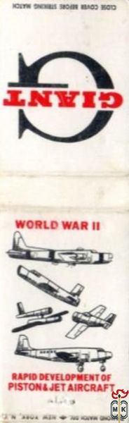 World war II rapid devilopment of piston&jet aircraft Diamond match da