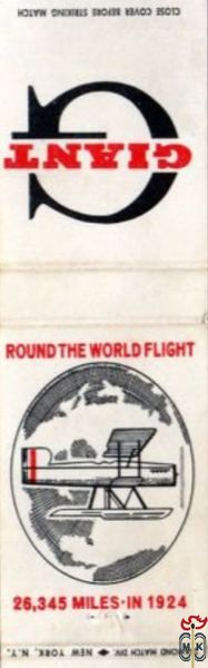 Round the world flight 26.345 miles in 1924 Diamond match day New York