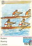 Rudern Rowing L'aviron Munchen 1972