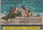 Rockfort safety matches price 0-05 Tiruchi match Co (p) Ltd., trichy