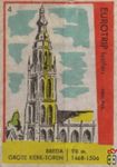Breda Grote Kerk-Toren 98 m. 1468-1506 Evrotrip lucifers Ned. fab.